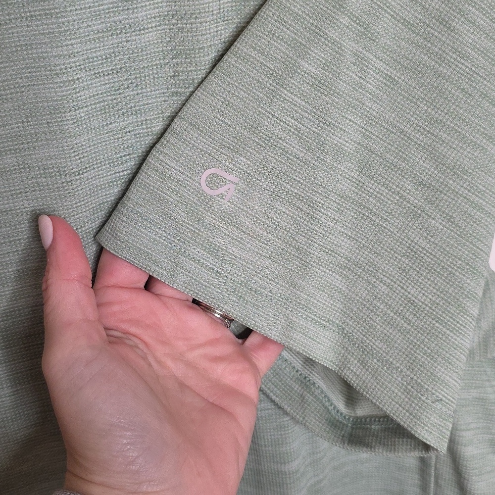GAP Fit Light Green Short Sleeve Tee Sz Large - Picture 3 of 4